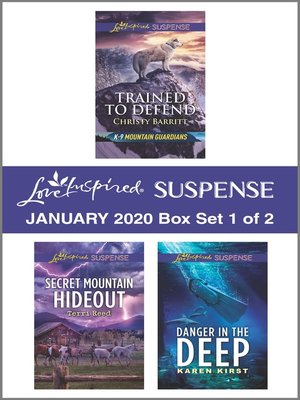 cover image of Harlequin Love Inspired Suspense January 2020--Box Set 1 of 2